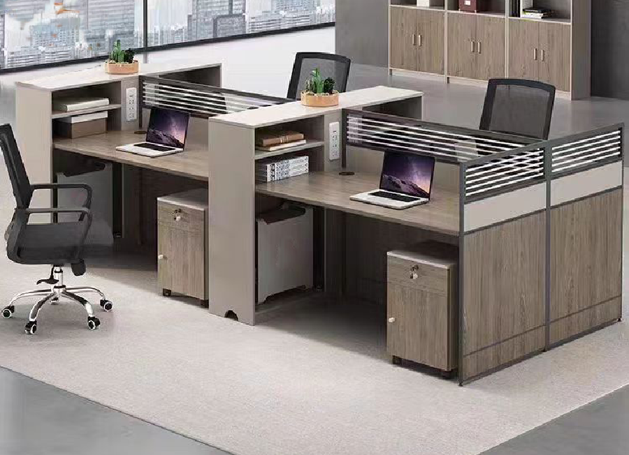 四人位办公桌椅